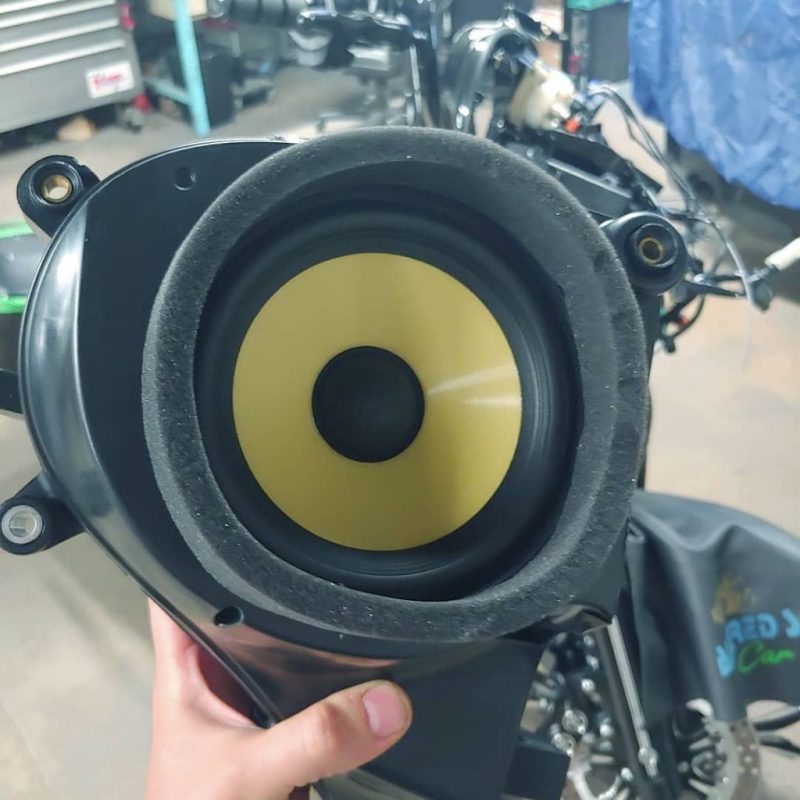 Harley Davidson speakers upgrade