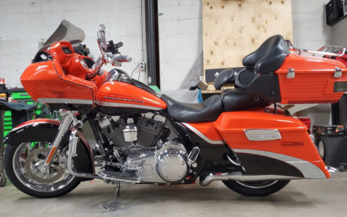 Музыкальная система для двух одинаковых Harley-Davidson Road glide CVO